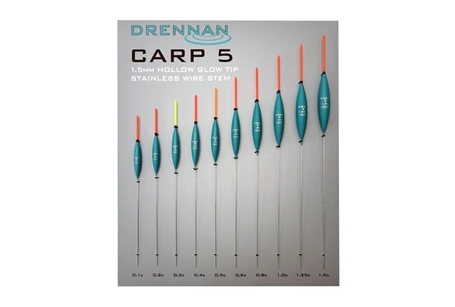CARP 5 POLE FLOAT 0.10g – Dobber (10 stuks) 🎁