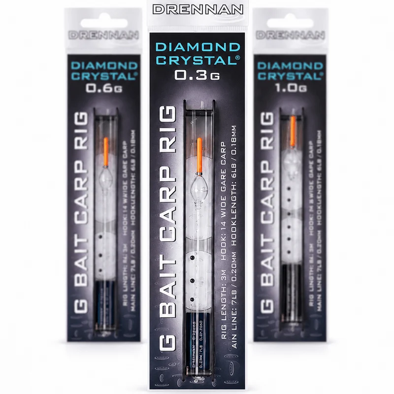 Diamond Crystal Big Bait Carp Rig – Kant-en-klare Tuigen