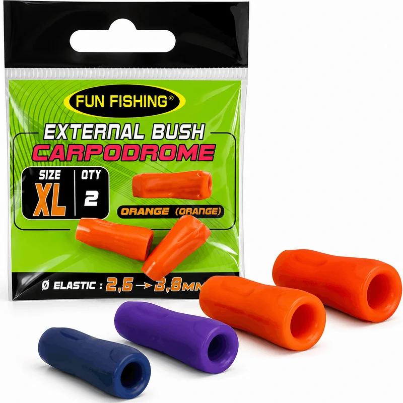 Fun Fishing Tulipes - External Bushes – Externe Bussen voor Hengeltop (2 Stuks) 💰
