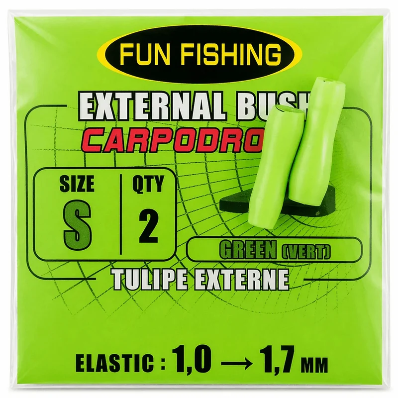 Fun Fishing Tulipes - External Bushes – Externe Bussen voor Hengeltop (2 Stuks) 💰