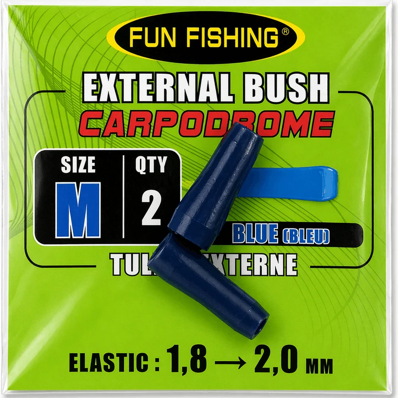 Fun Fishing Tulipes - External Bushes – Externe Bussen voor Hengeltop (2 Stuks) 💰