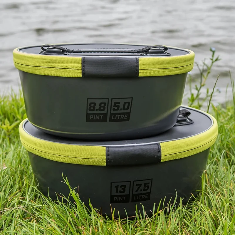 7.5L / 5.0L EVA Moulded Bowls with Lids – Aasbakken met Deksels