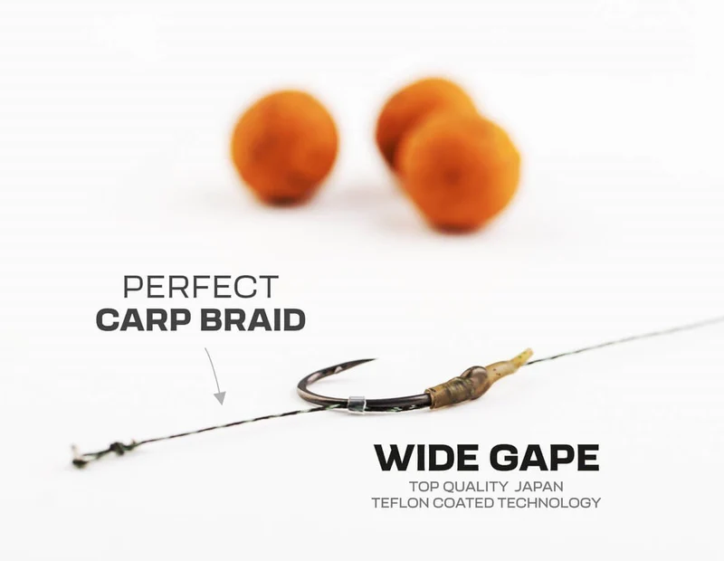 Hameçons montés Zfish Wide Gape