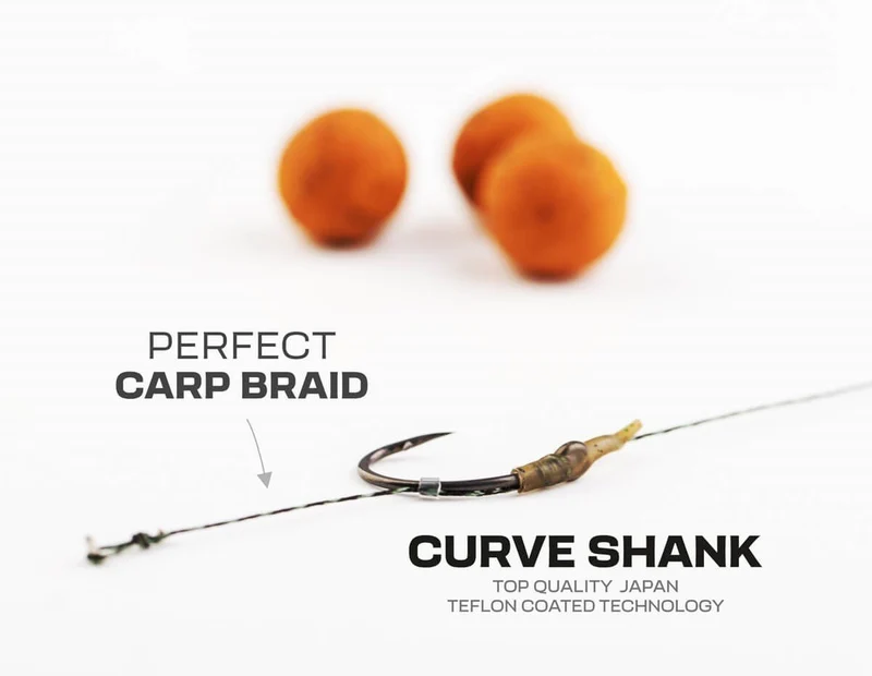 Hameçons montés Zfish Curve Shank