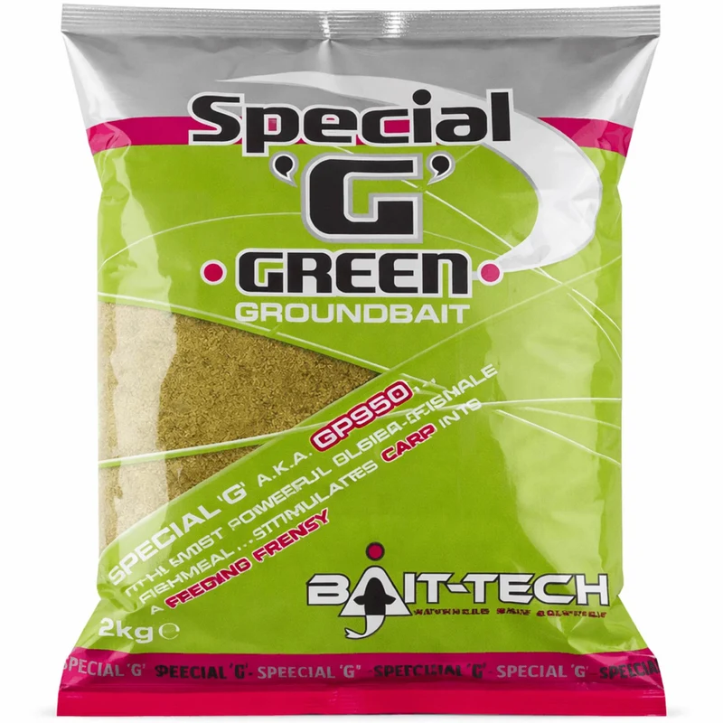 Special G Groundbait Green 1kg – Groen Grondvoer