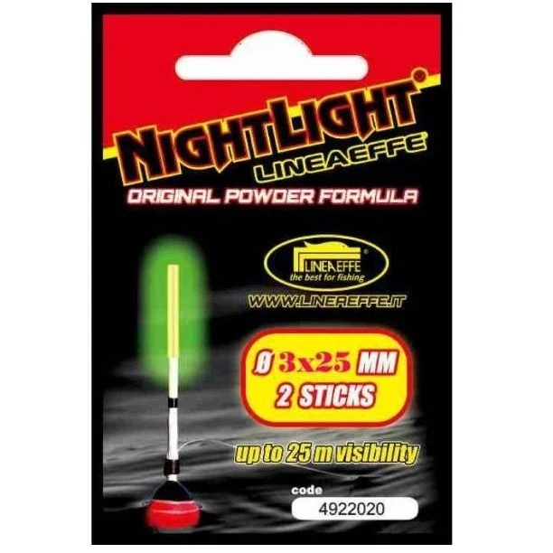 Nightlight Yellow Green Lamp 3mm x 25mm – Lichtantennes (2 Stuks)