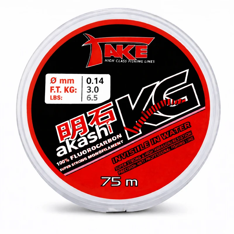 TAKE® AKASHI KILO 75m – Nylon Vislijn
