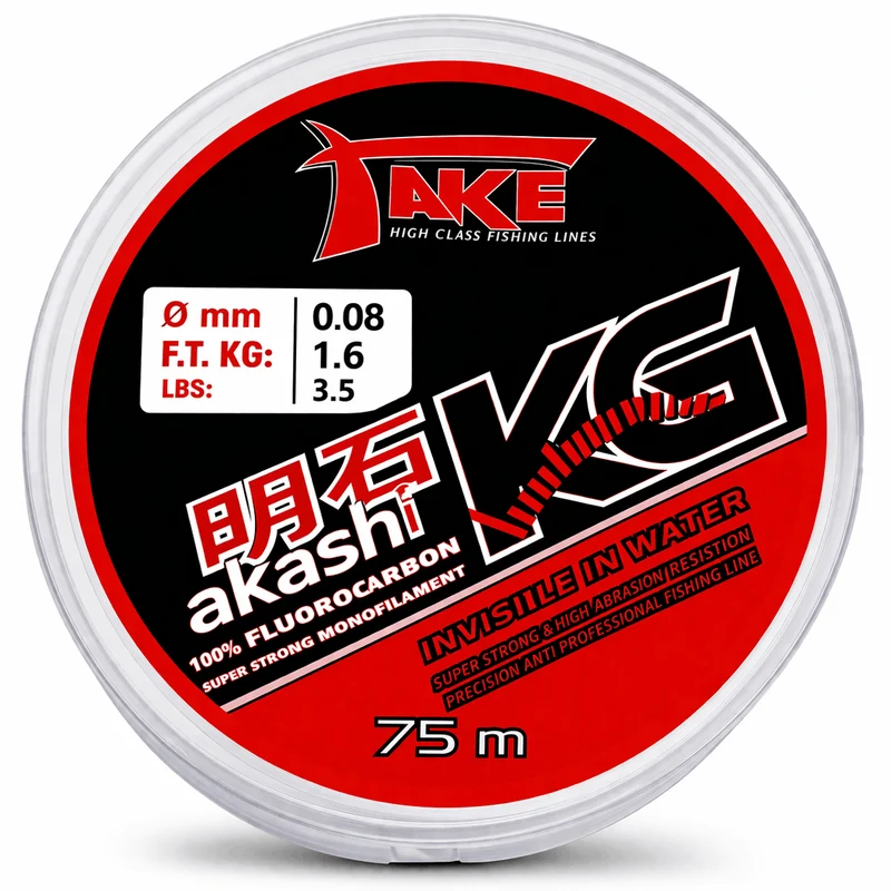 TAKE® AKASHI KILO 75m – Nylon Vislijn