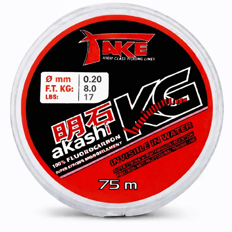 TAKE® AKASHI KILO 75m – Nylon Vislijn