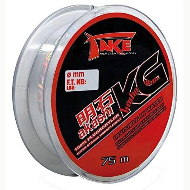 TAKE® AKASHI KILO 75m – Nylon Vislijn