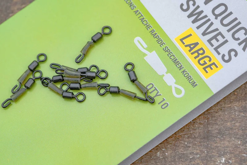 Specimen Quick Snap Swivels – Snelwisselwartels 🎁