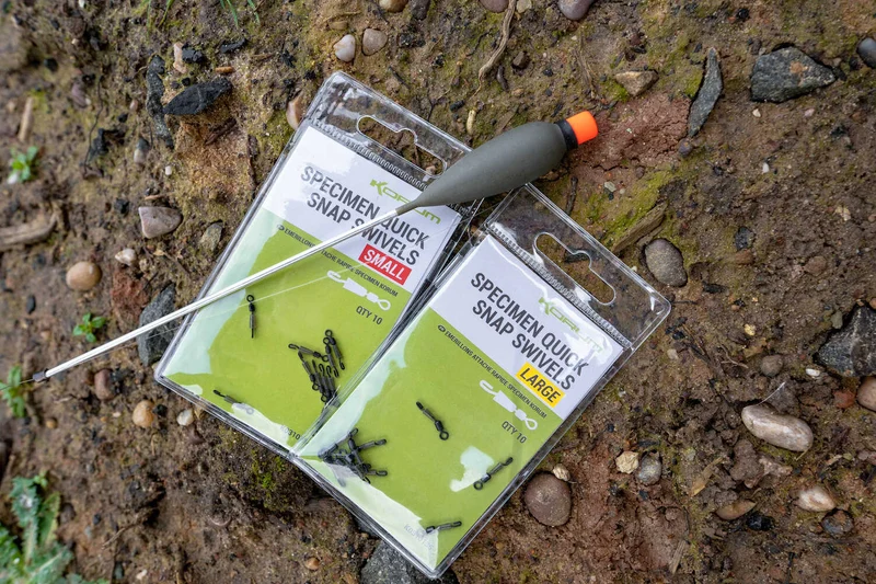 Specimen Quick Snap Swivels – Snelwisselwartels 🎁
