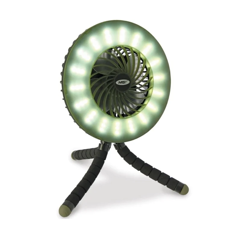 Ventilateur NGT avec de la lumière pour Abri