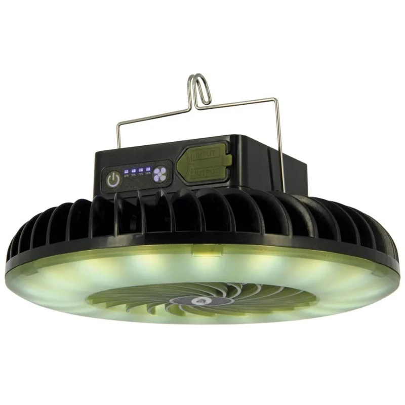 Ventilateur NGT avec de la lumière pour Abri