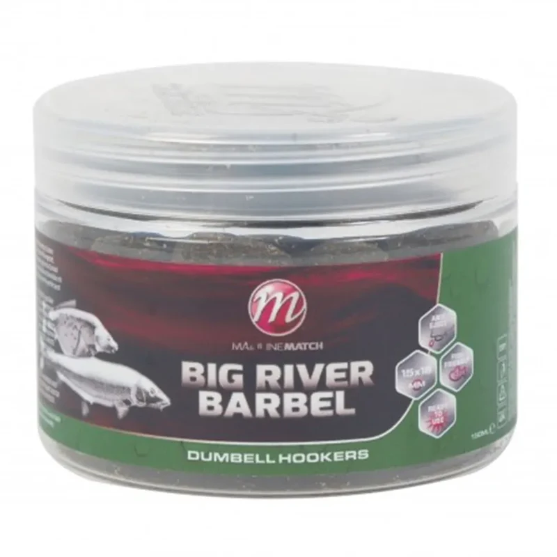 Big River Barbel Dumbbell Hookbaits 10x12mm – Dumbbell Haakaas