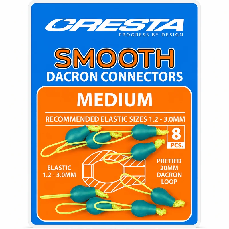 Smooth Dacron Connectors – Zachte Dacronconnectoren (8 stuks)