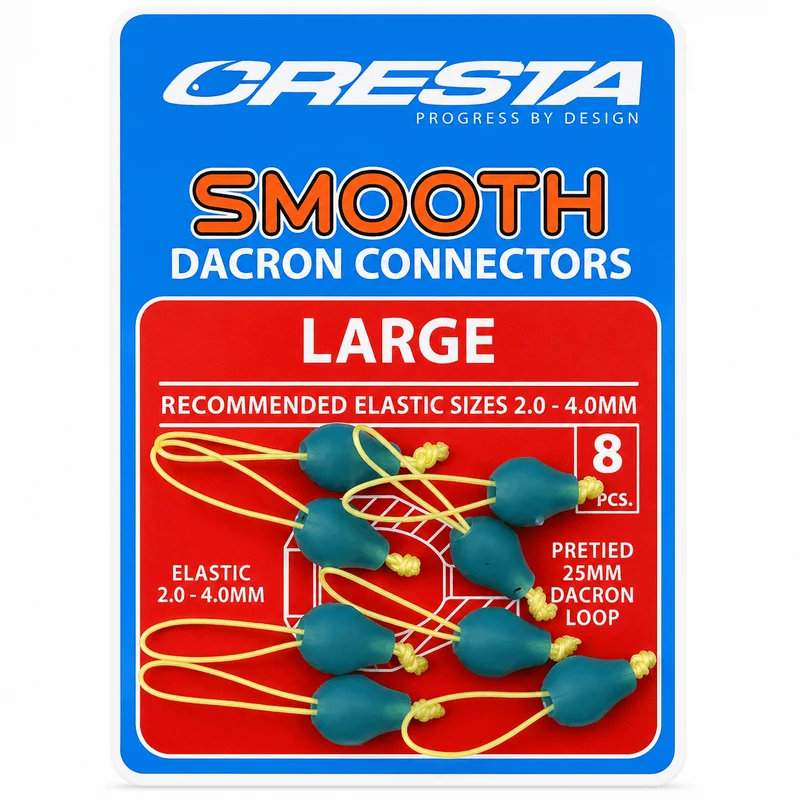 Smooth Dacron Connectors – Zachte Dacronconnectoren (8 stuks)
