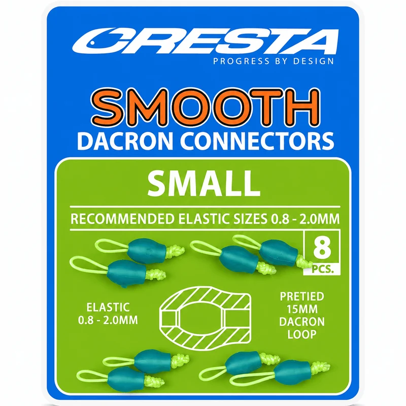 Smooth Dacron Connectors – Zachte Dacronconnectoren (8 stuks)