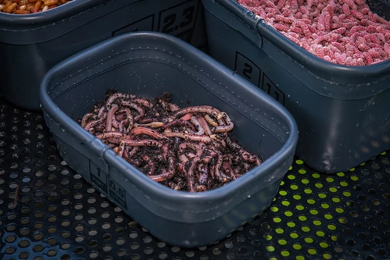 EVA Stacking Bait Tub Set – Stapelbare EVA-aasdozenset (5 stuks)