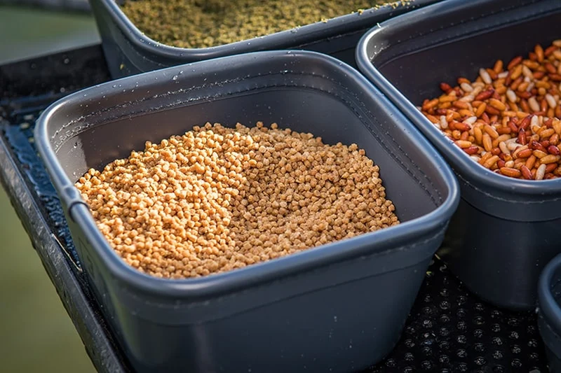 EVA Stacking Bait Tub Set – Stapelbare EVA-aasdozenset (5 stuks)