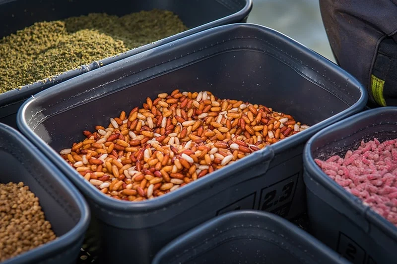 EVA Stacking Bait Tub Set – Stapelbare EVA-aasdozenset (5 stuks)
