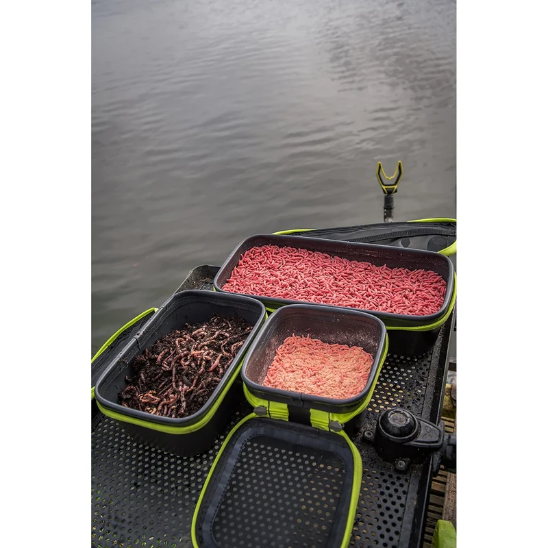 EVA Air-flow Tubs – Geventileerde EVA-aasdozen voor Levend Aas