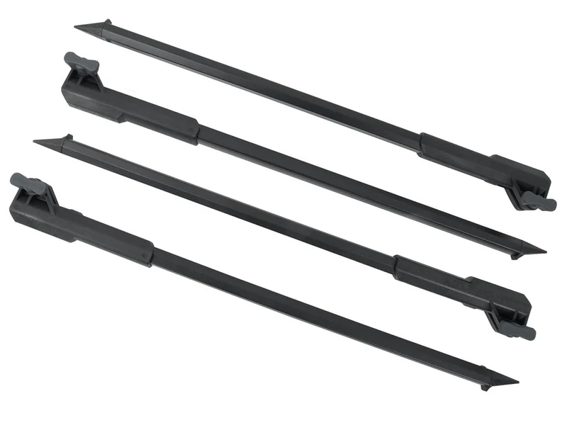 Roller & Roost Leg Extenders – Pootverlengers voor Afsteekrollers en Hengelsteunen (4 stuks) 🎁
