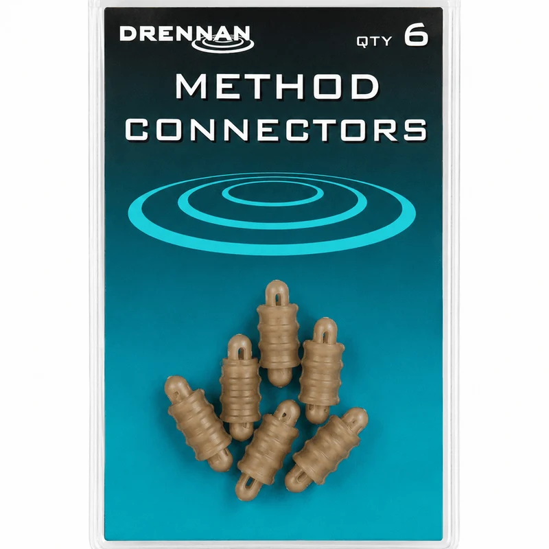 Method Connectors – Snelwisselconnectoren voor Methodfeeders (6 stuks)