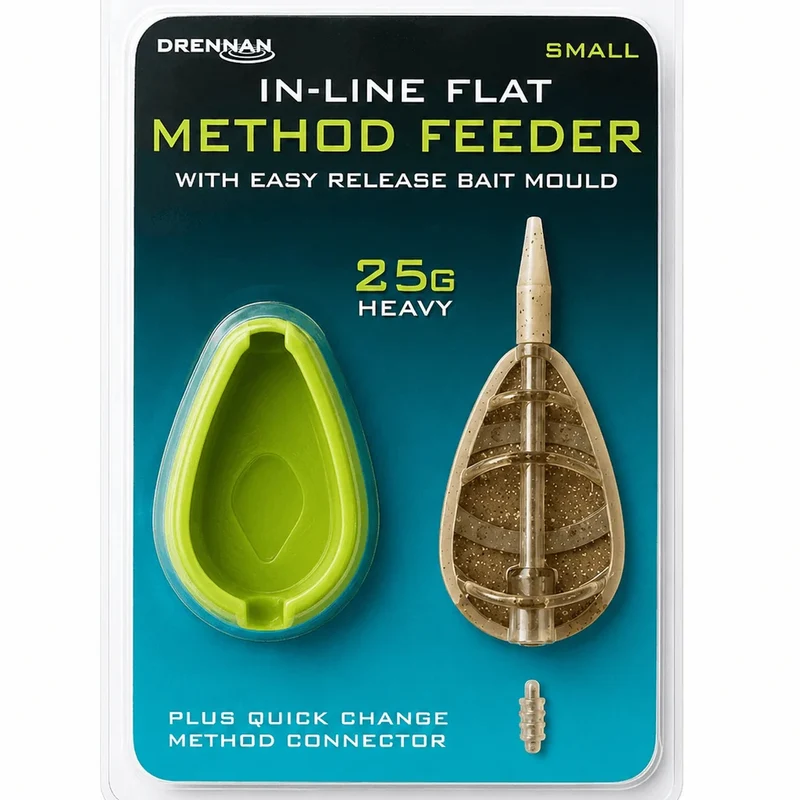 In-line Flat Method Feeder With Mould – Methodfeeder met Mal