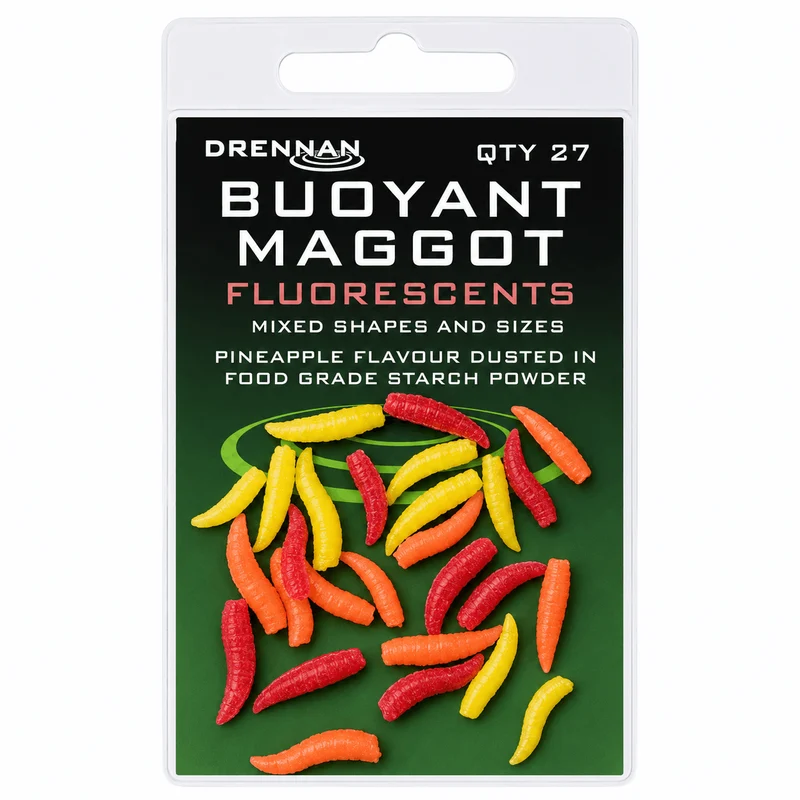 Buoyant Maggot & Caster – Maden- en Casterkunstaas