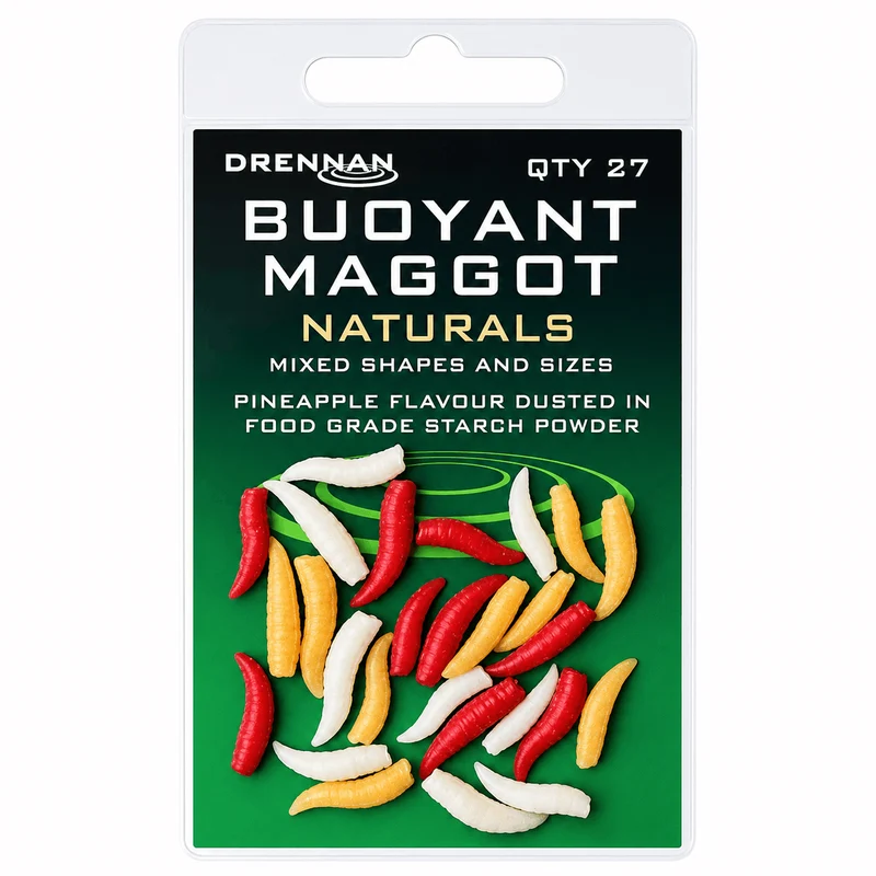 Buoyant Maggot & Caster – Maden- en Casterkunstaas