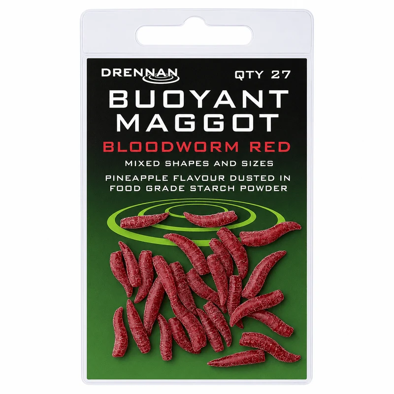 Buoyant Maggot & Caster – Maden- en Casterkunstaas