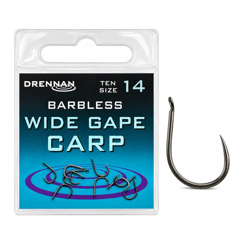 Wide Gape Carp Barbless – Haak zonder Weerhaak