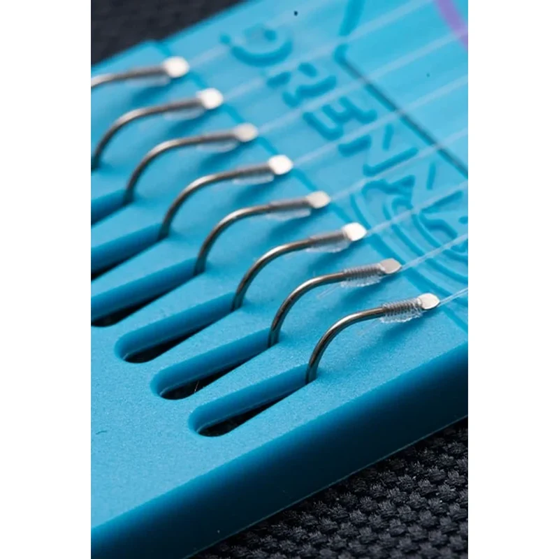 WIDE GAPE CARP BARBLESS HOOKLENGTHS 6" – 15 cm Onderlijnen zonder Weerhaak