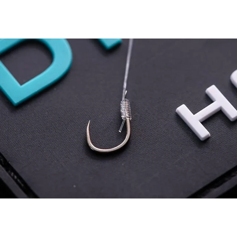WIDE GAPE CARP BARBLESS HOOKLENGTHS 6" – 15 cm Onderlijnen zonder Weerhaak