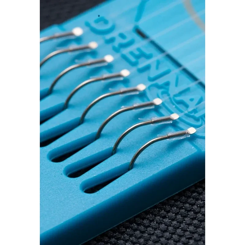 WIDE GAPE PELLET BARBLESS HOOKLENGTHS 6" – 15 cm Onderlijnen zonder Weerhaak