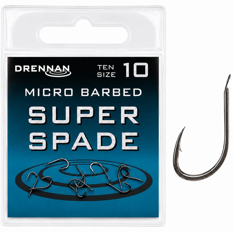 Super Spade Micro Barbed – Haak met Bled en met Weerhaak 🎁