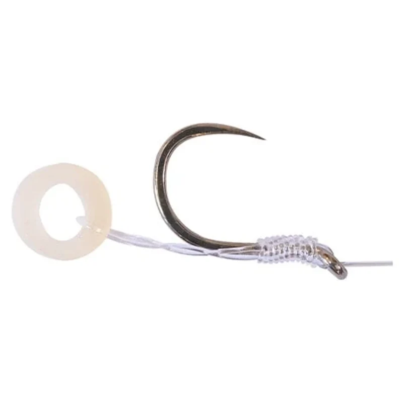 POWER BANDITS BARBLESS HOOKLENGTHS 6" – 15 cm Onderlijnen met Bait Band en zonder Weerhaak