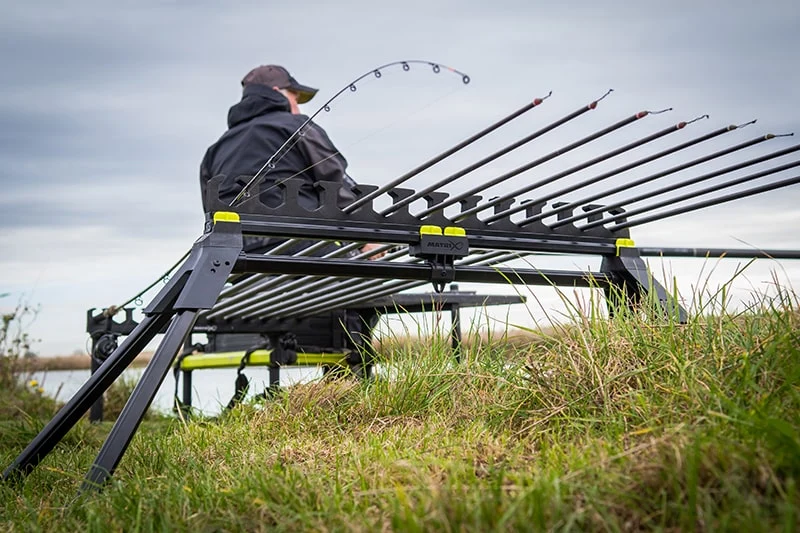 12 Kit Roost – Steun voor 12 Topsets of Hengels