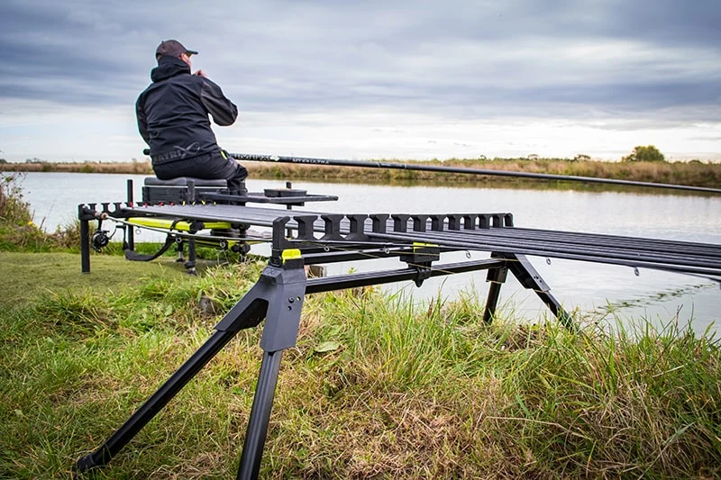 12 Kit Roost – Steun voor 12 Topsets of Hengels
