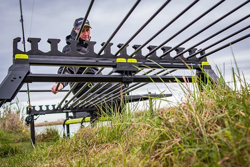 12 Kit Roost – Steun voor 12 Topsets of Hengels