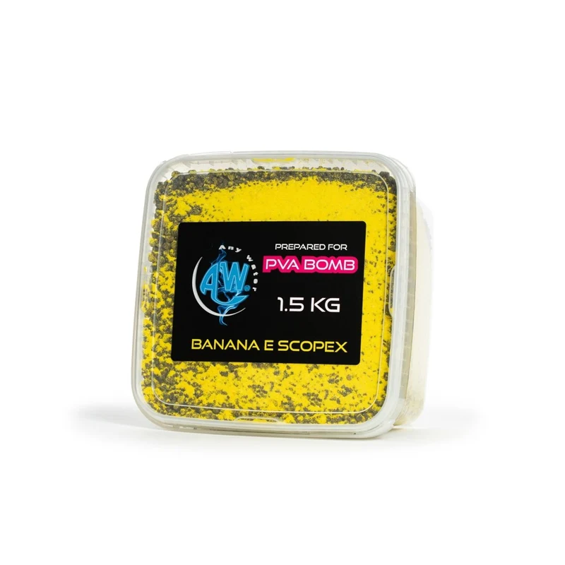 Stick Mix Any Water Pva Bomb Banana & Scopex 1,5 Kg