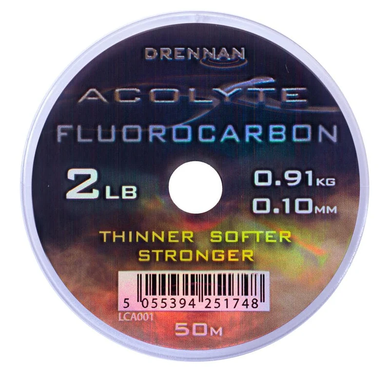ACOLYTE FLUOROCARBON 50m – Fluorocarbon Vislijn 💰