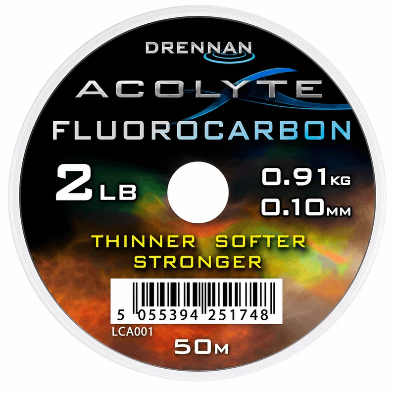 ACOLYTE FLUOROCARBON 50m – Fluorocarbon Vislijn 💰