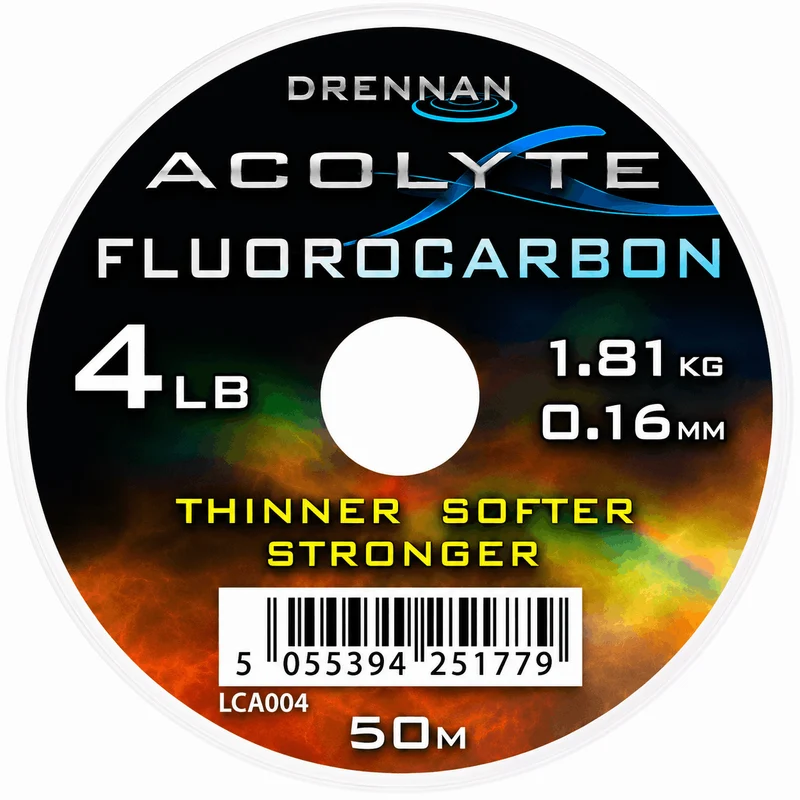 ACOLYTE FLUOROCARBON 50m – Fluorocarbon Vislijn 💰