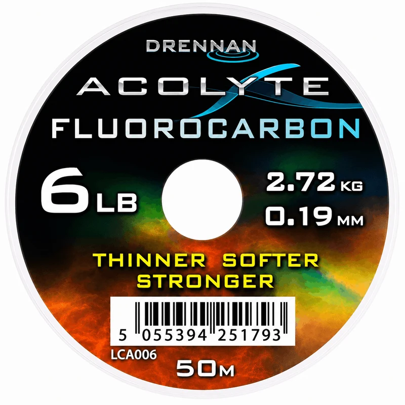 ACOLYTE FLUOROCARBON 50m – Fluorocarbon Vislijn 💰