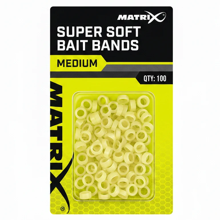 Super Soft Bait Bands – Pelletbandjes (100 Stuks)