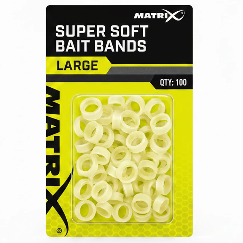Super Soft Bait Bands – Pelletbandjes (100 Stuks)