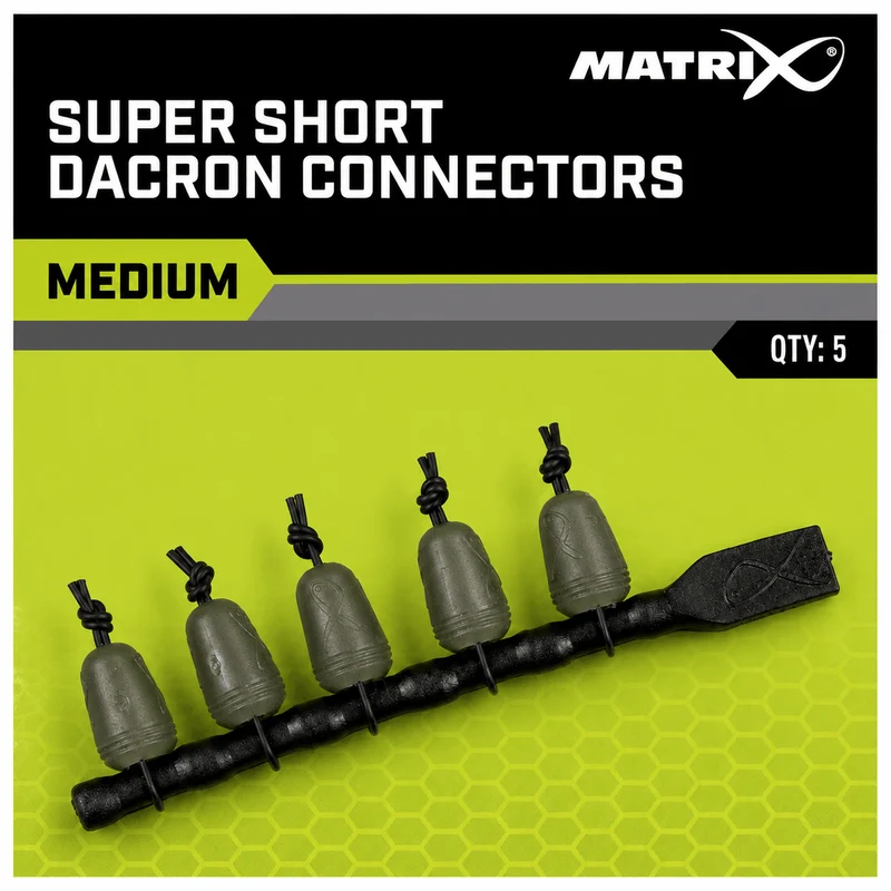 Super Short Dacron Connectors – Extra Korte Dacronconnectoren (5 stuks)