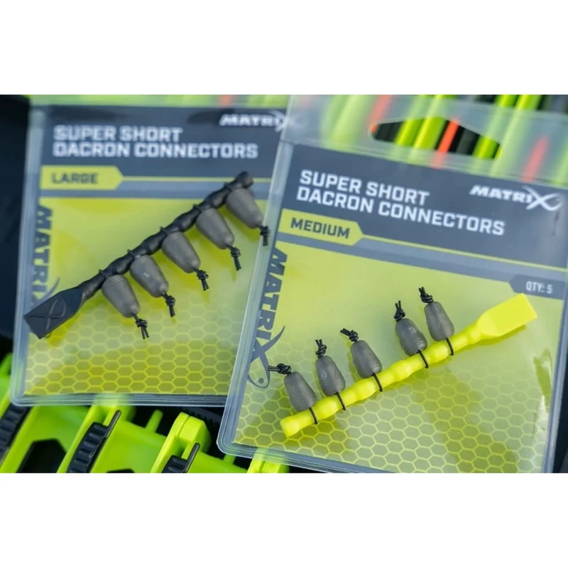 Super Short Dacron Connectors – Extra Korte Dacronconnectoren (5 stuks)